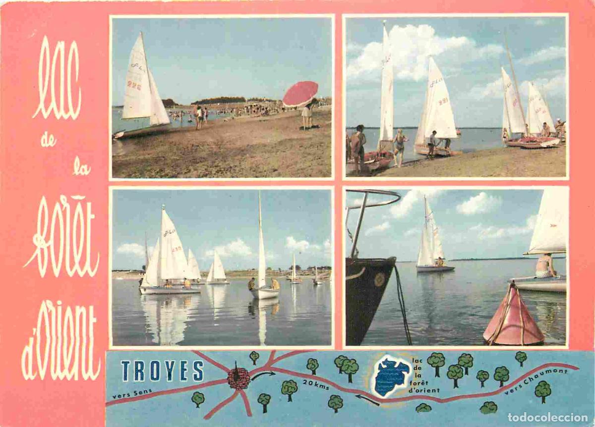 Postcards: Francia - Carte Postale - 10 - Lac de la for&ecirc;t d'orient - Multivues - Voile - CPM - Voir Scans Recto