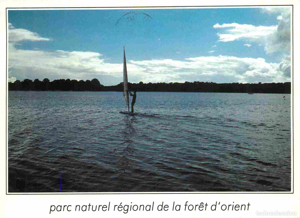 Postales: Francia - Carte Postale - 10 - Parc Naturel R&eacute;gional de la For&ecirc;t d'Orient - planche &agrave; voile sur le l