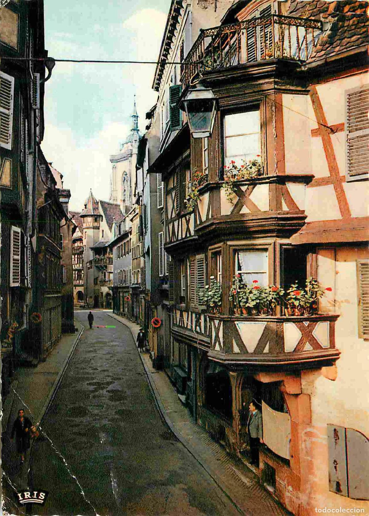 Postales: Francia - Carte Postale - 68 - Colmar - rue des marchands - Carte dentel&eacute;e - CPM - Etat gros pli - V