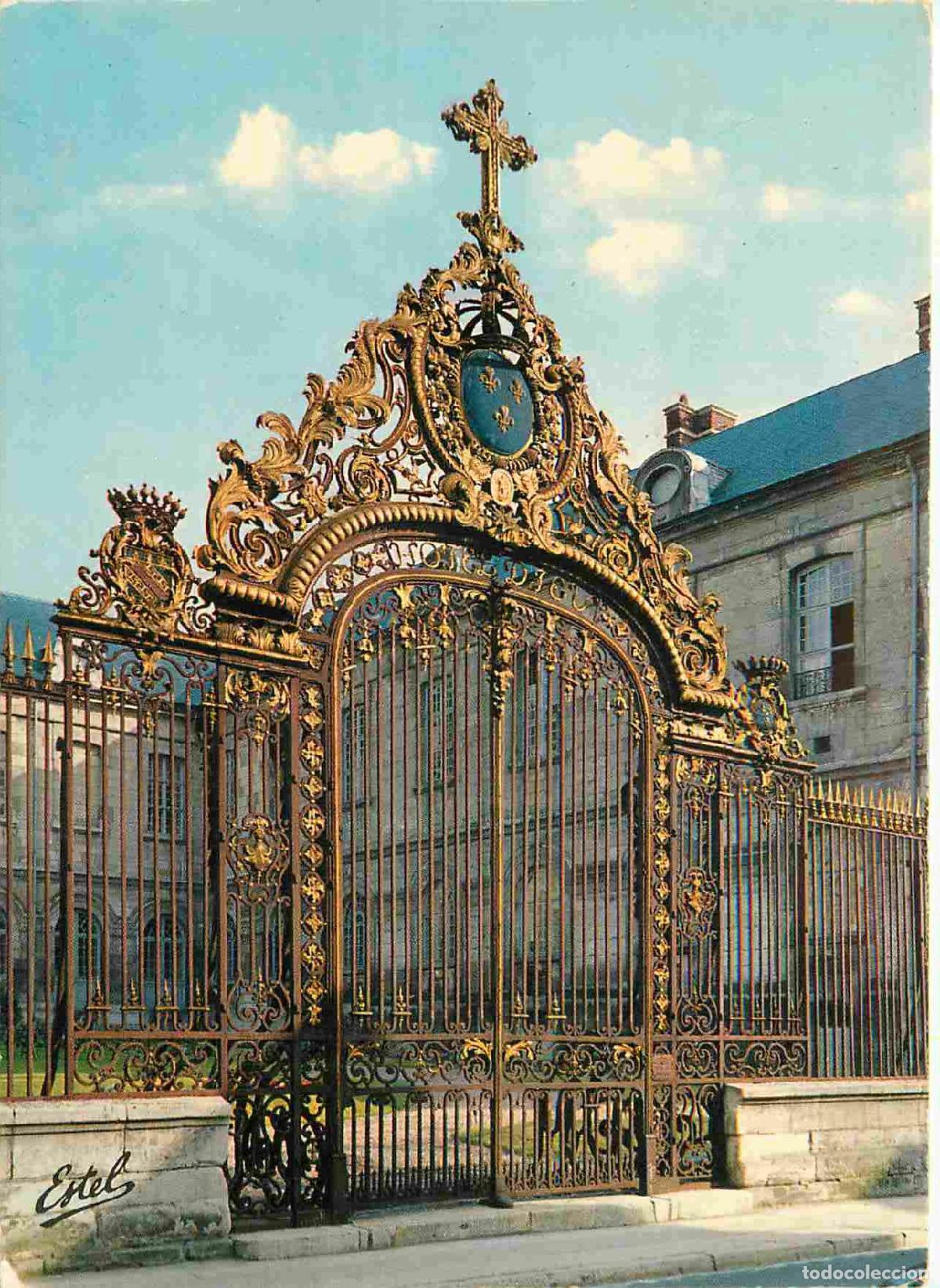 Postales: Francia - Carte Postale - 10 - Troyes - La grille de l'H&ocirc;tel-Dieu fer forg&eacute; et dor&eacute; oeuvre de Pierre