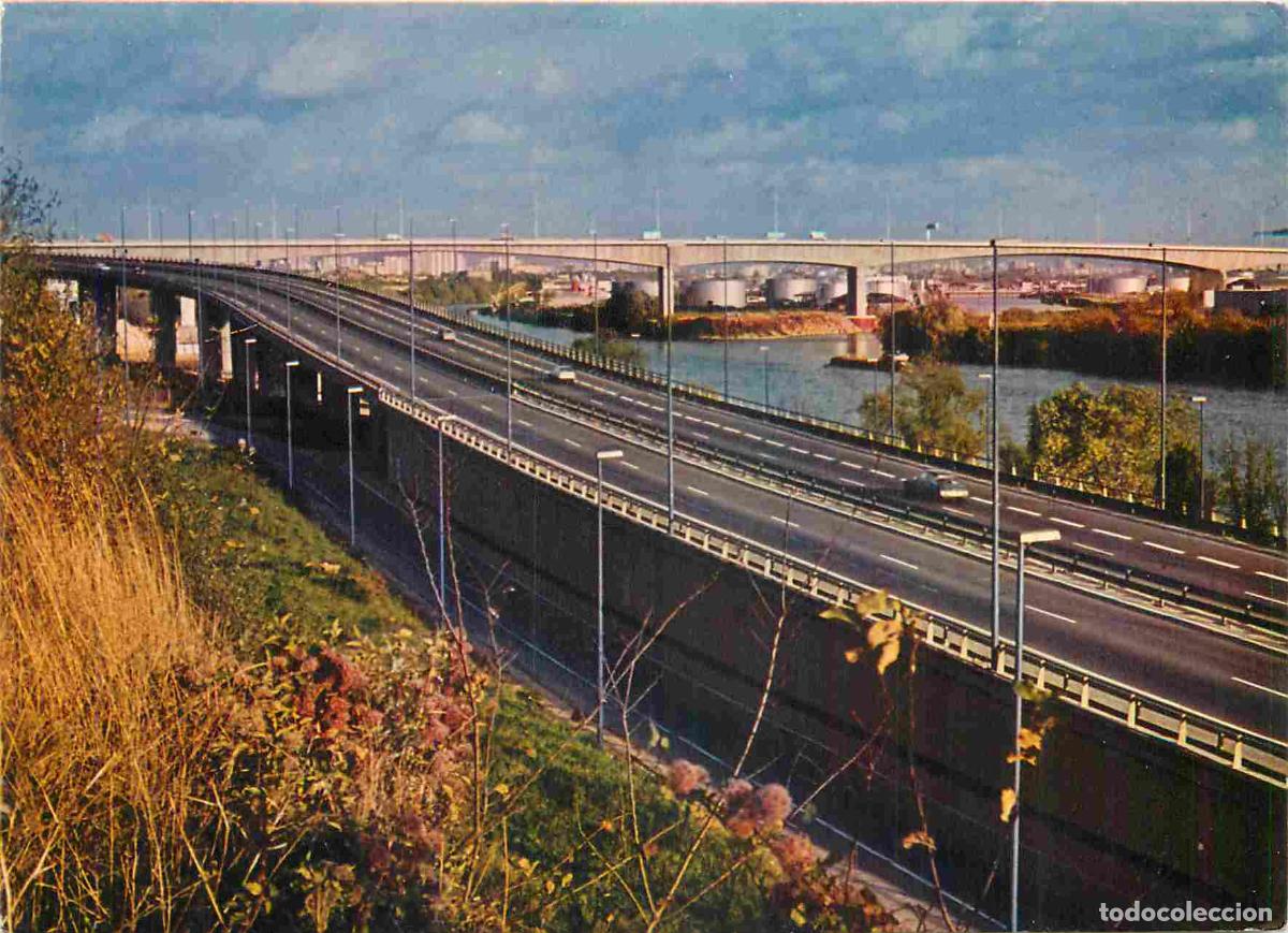 Postales: Francia - Carte Postale - 92 - Gennevilliers - Le port et le viaduc - Autoroute - CPM - Voir Scans R