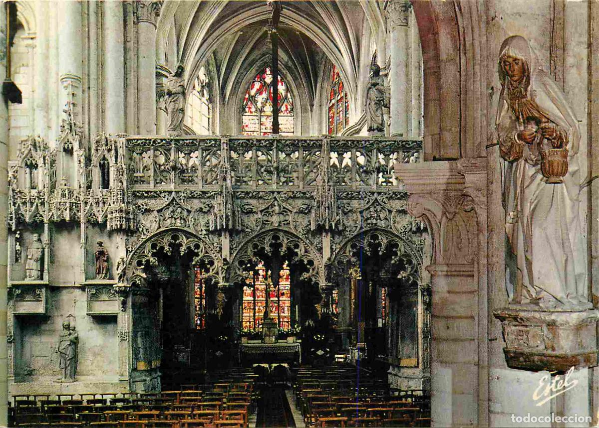 Cartoline: Francia - Carte Postale - 10 - Troyes - L'&eacute;glise Sainte-Madeleine - Splendide jub&eacute; l'un des plus bea