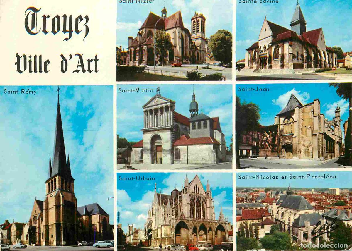 Postcards: Francia - Carte Postale - 10 - Troyes - Multivues - Ville d'art Saint-Nizier Sainte-Savine Saint-R&eacute;m