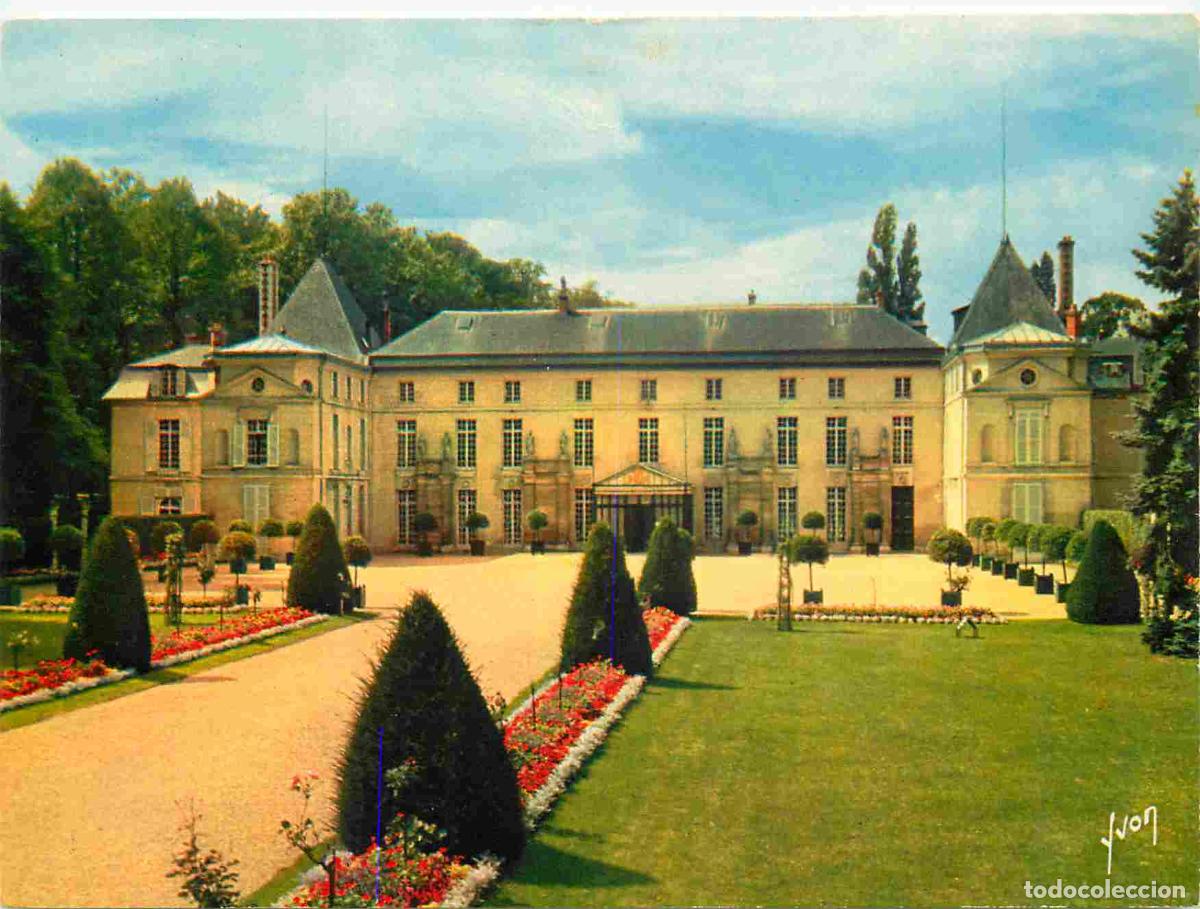 Postcards: Francia - Carte Postale - 92 - Rueil-malmaison - Ch&acirc;teau de Malmaison - La fa&ccedil;ade et la cour d'honne