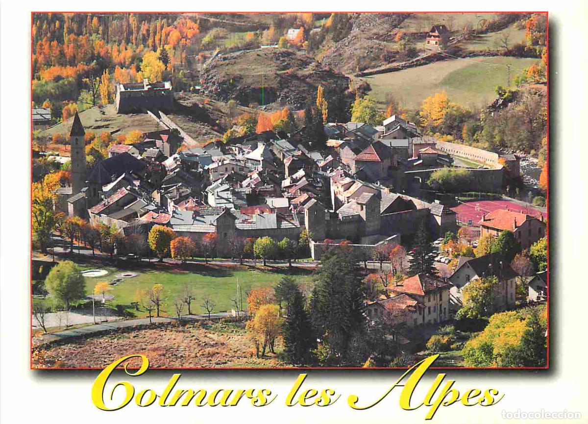Postcards: Francia - Carte Postale - 04 - Colmars les Alpes - Pittoresque village fortifi&eacute; par Vauban - Vue a&eacute;r