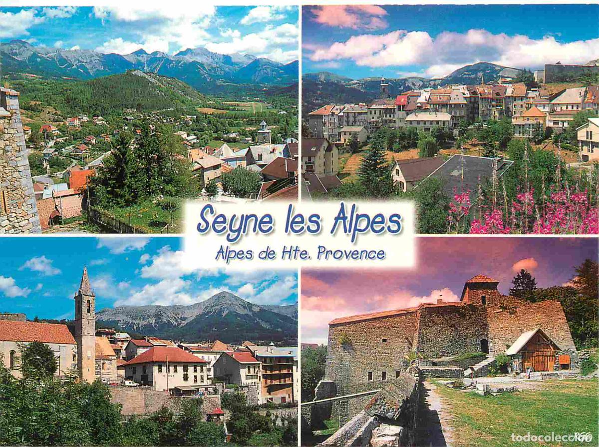 Postcards: Francia - Carte Postale - 04 - Seyne les Alpes - Multivues - La vieille ville l'&eacute;glise origine xiii&egrave;