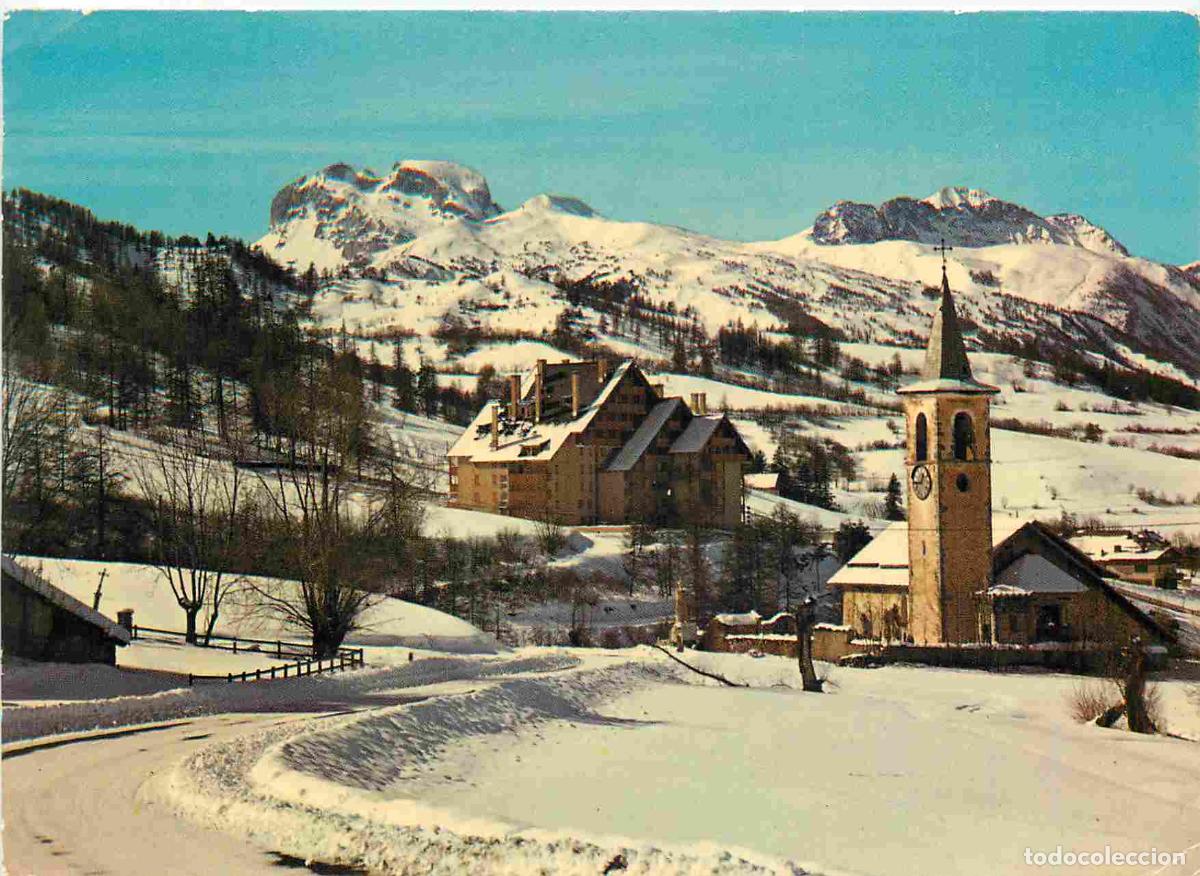 Postkarten: Francia - Carte Postale - 04 - Le sauze sur barcelonnette - vue g&eacute;n&eacute;rale depuis enchastrayes - CPM