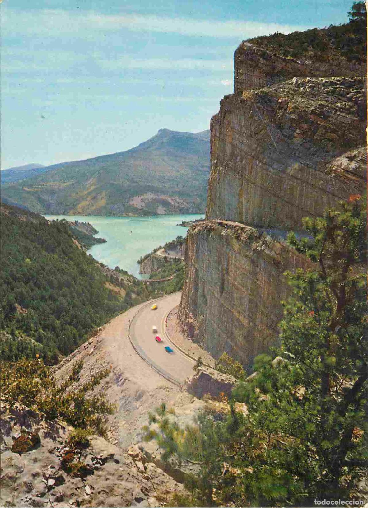 Postkarten: Francia - Carte Postale - 04 - Lac de castillon - La route entre Annot et Saint-Andre les Alpes - CP