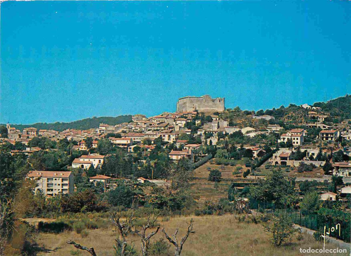 Postkarten: Francia - Carte Postale - 04 - Greoux-les-Bains - Vue g&eacute;n&eacute;rale et la forteresse templi&egrave;re - CPM - Vo