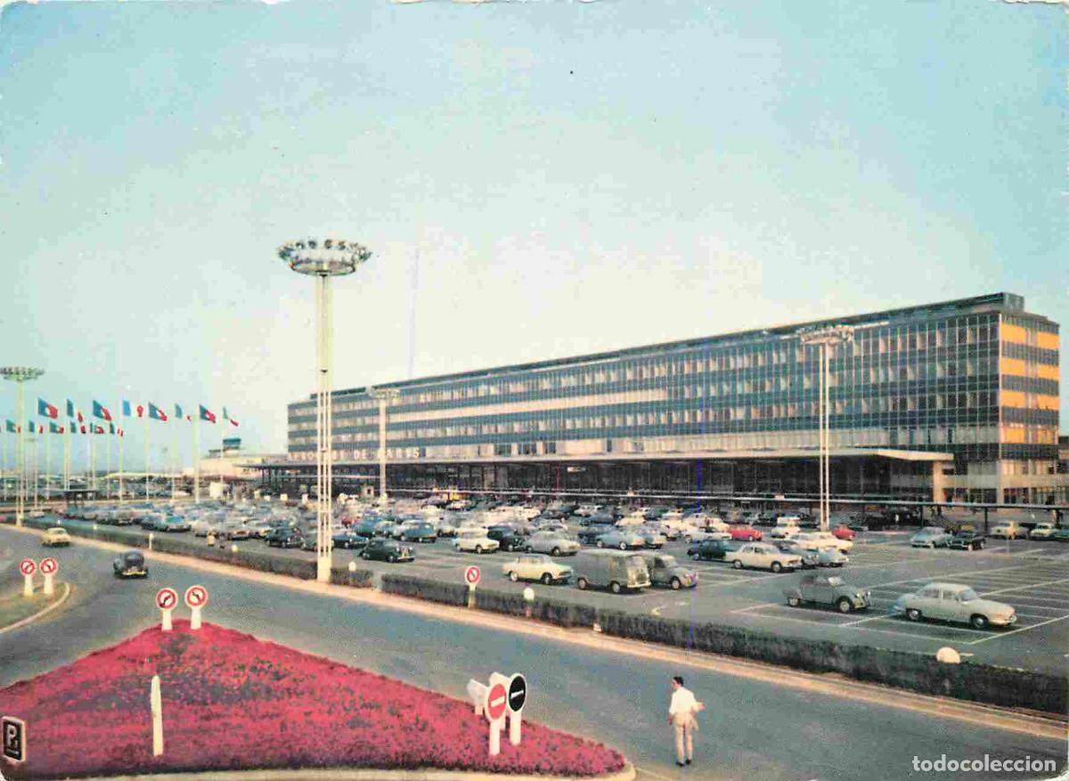 Postkarten: Francia - Carte Postale - 94 - Orly - A&eacute;roport de Paris Orly - L'a&eacute;rogare et le parking - Automobile