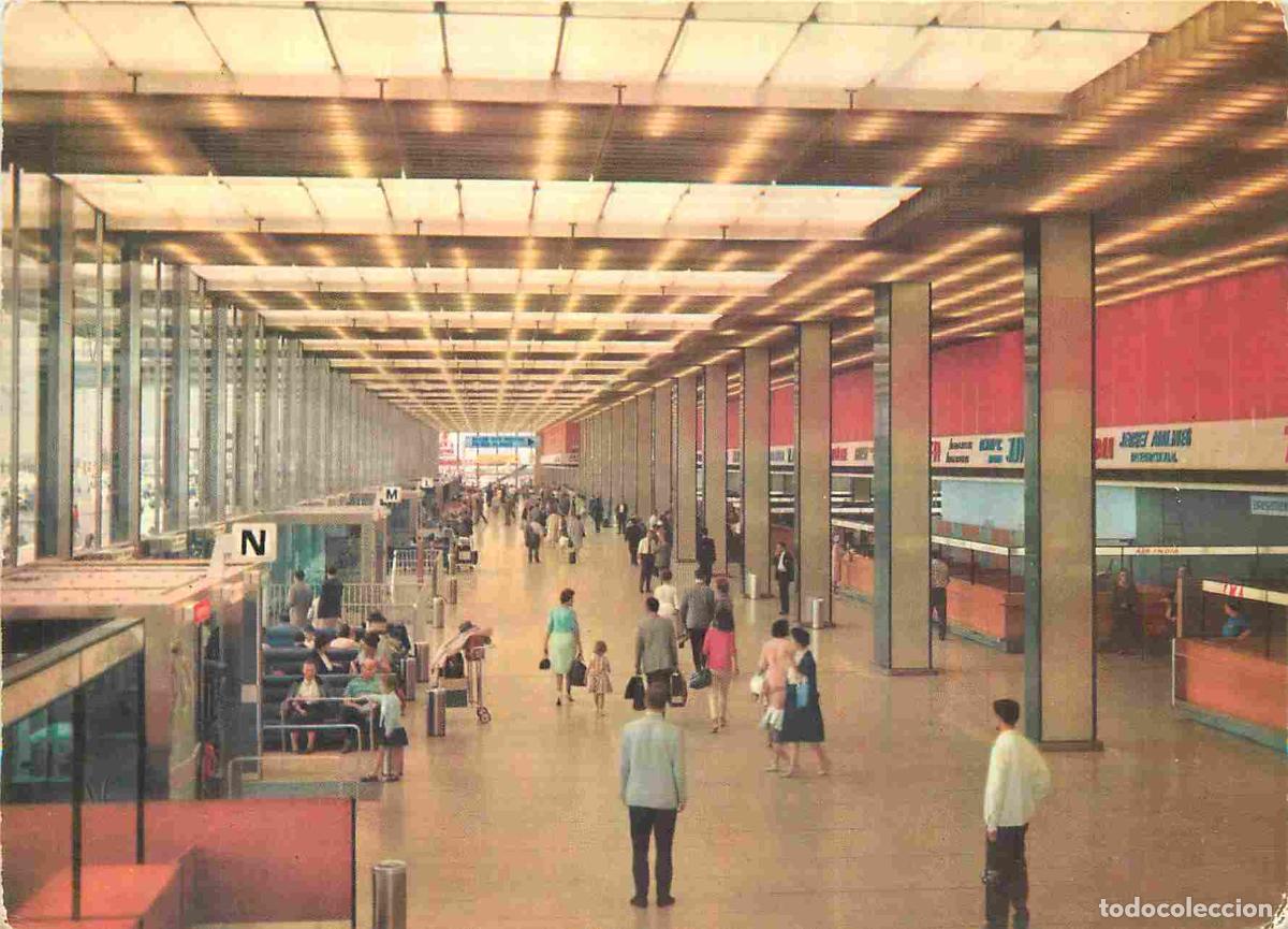 Postkarten: Francia - Carte Postale - 94 - Orly - A&eacute;roport de Paris Orly - Le hall de l'a&eacute;rogare - CPM - Voir Sc
