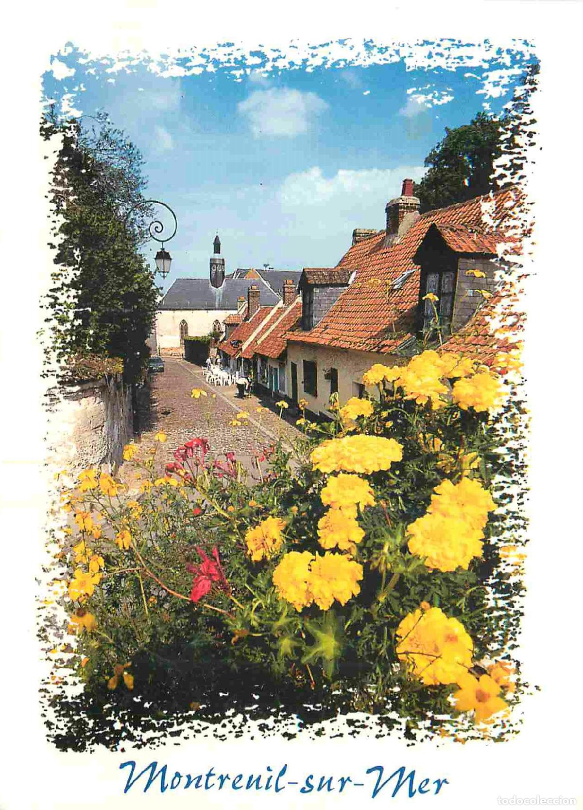 Postkarten: Francia - Carte Postale - 62 - Montreuil-sur-mer - rue du clape-en-bas - Fleurs - CPM - Voir Scans R