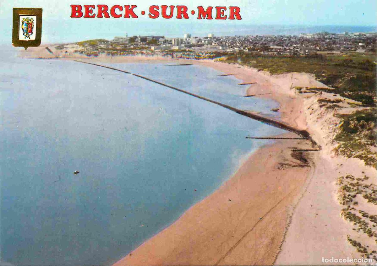 Postkarten: Francia - Carte Postale - 62 - Berck-sur-mer - Anse sud de la baie d'authie avec la nouvelle digue v