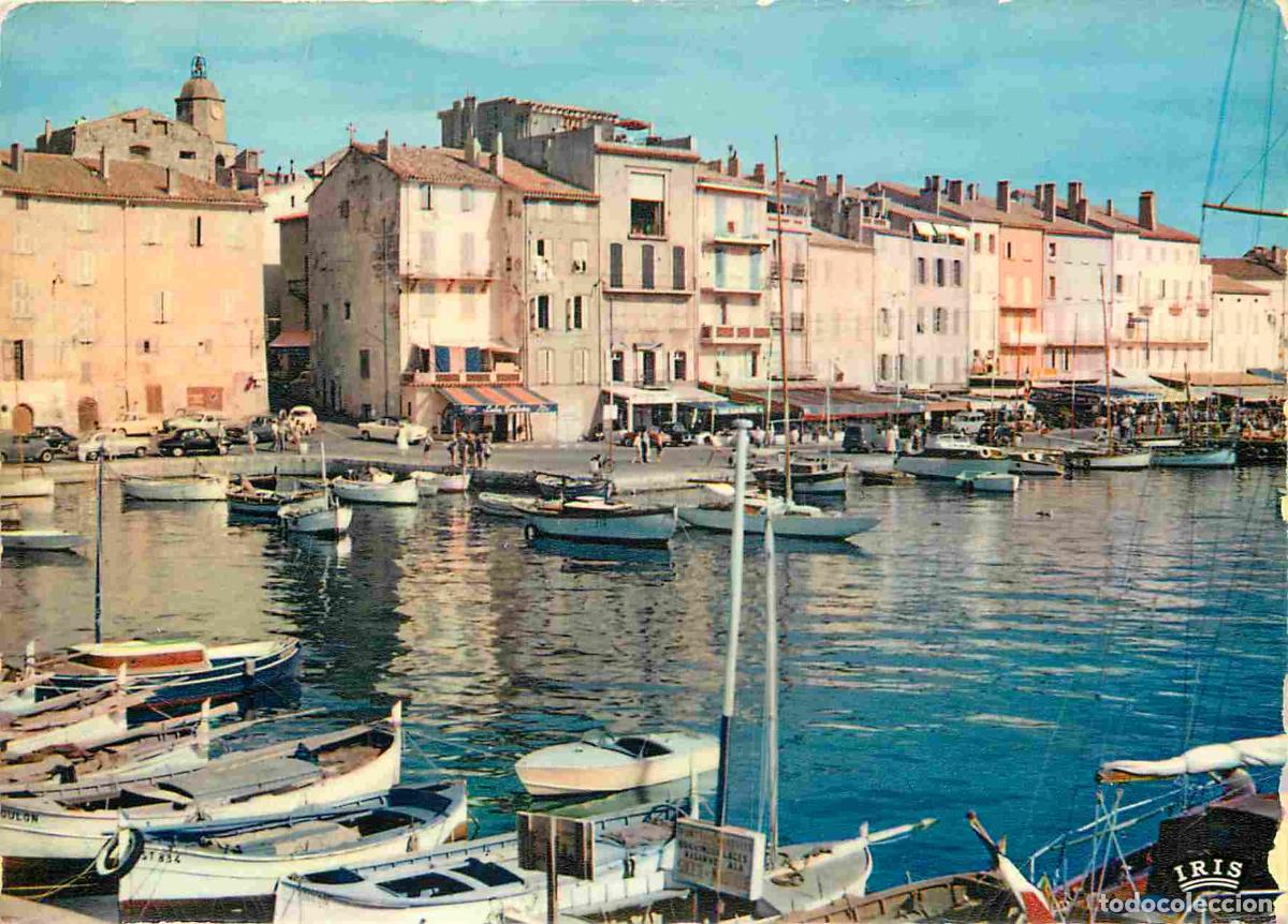 Postkarten: Francia - Carte Postale - 83 - Saint-tropez - Le quai - CPM - Etat froissures - Voir Scans Recto-Ver