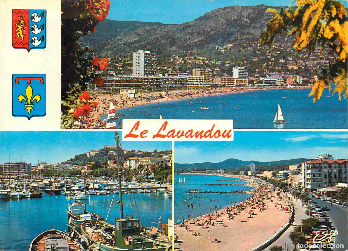 Cartoline: Francia - Carte Postale - 83 - Le lavandou - Multivues - Le lavandou vu du gouron le port la plage e