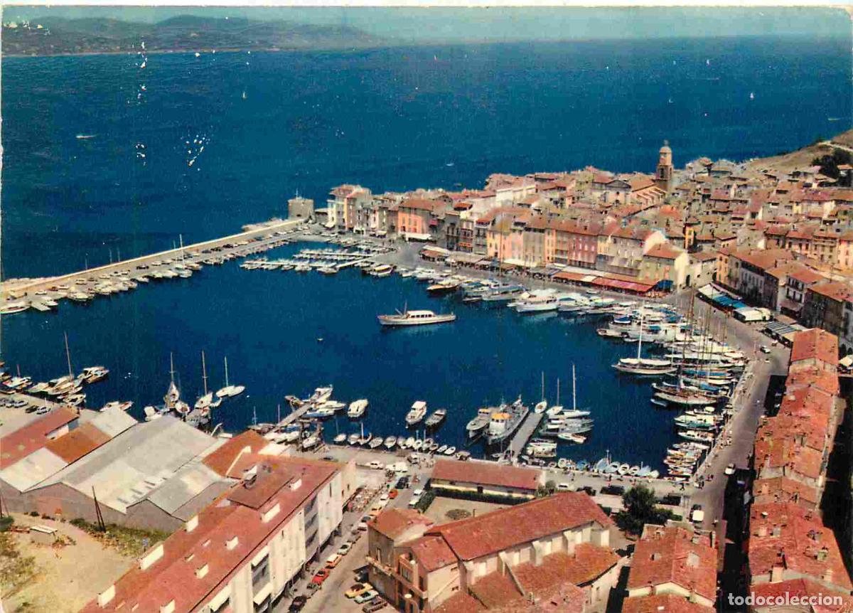 Postales: Francia - Carte Postale - 83 - Saint-tropez - Vue a&eacute;rienne du port - CPM - Voir Scans Recto-Verso