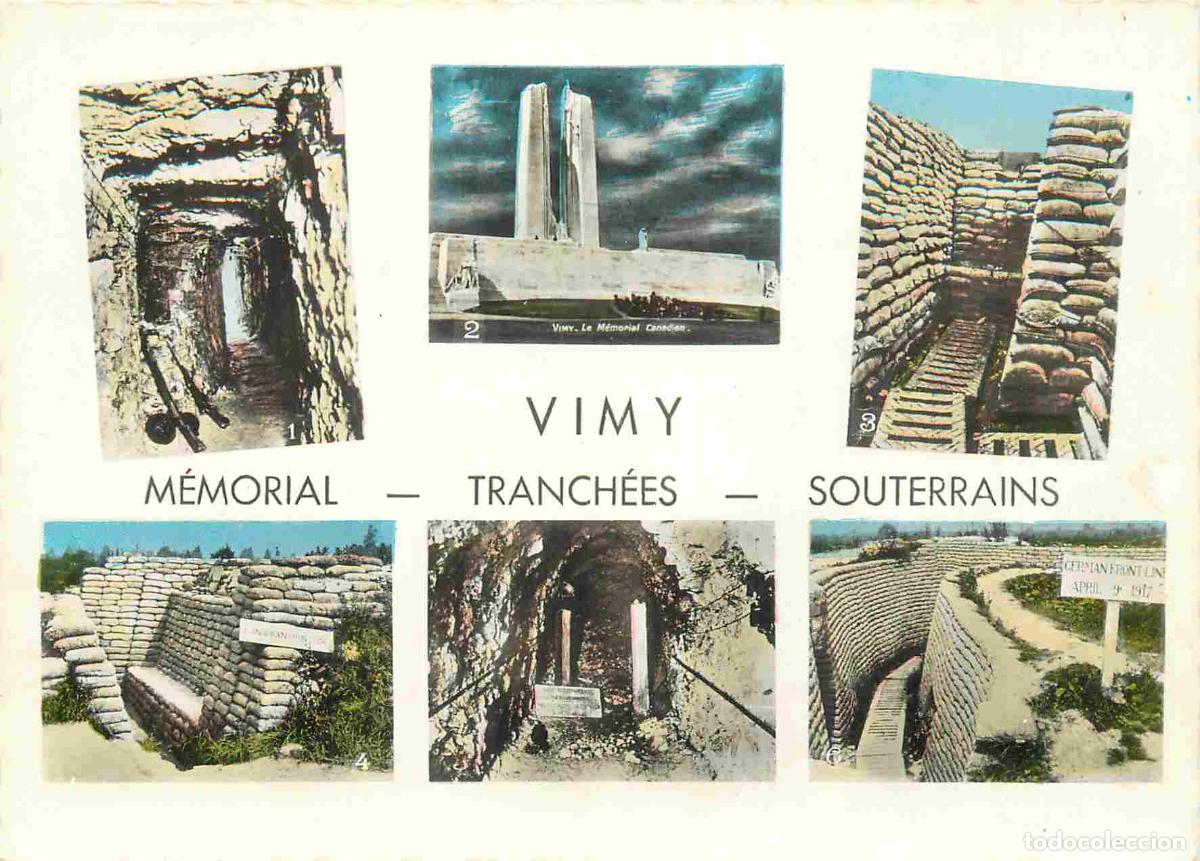 Postales: Francia - Carte Postale - 62 - Vimy - Memorial tranchees souterrains - Multivues - Guerre 1914 1918