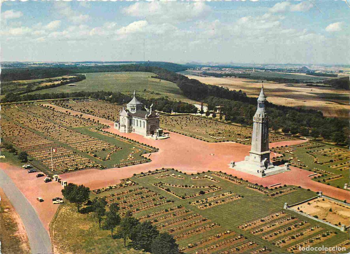 Postales: Francia - Carte Postale - 62 - Notre Dame De Lorette - Vue g&eacute;n&eacute;rale a&eacute;rienne - Carte dentel&eacute;e - CPM