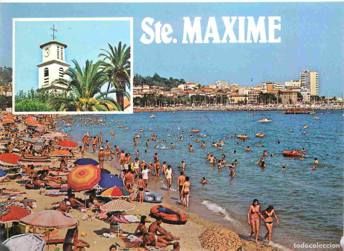 Postales: Francia - Carte Postale - 83 - Sainte-maxime - La Plage - Femme en maillot de bain - CPM - Voir Scan