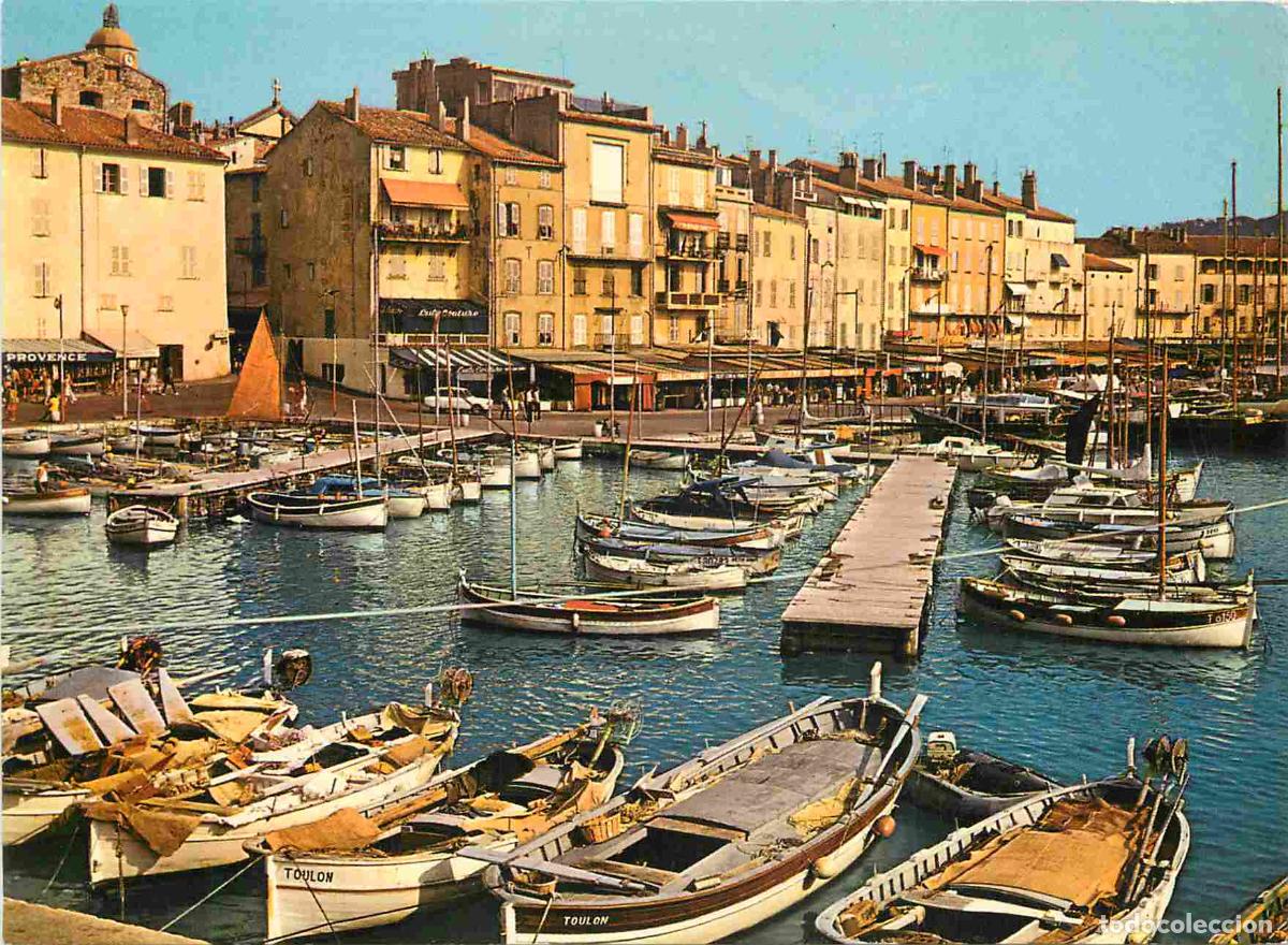 Postales: Francia - Carte Postale - 83 - Saint-tropez - Port de p&ecirc;che et de plaisance - le quai suffren - CPM