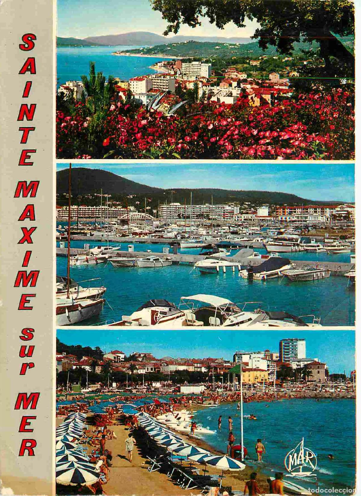 Postcards: Francia - Carte Postale - 83 - Sainte Maxime - Multivues - La c&ocirc;te d azur vue g&eacute;n&eacute;rale le nouveau po