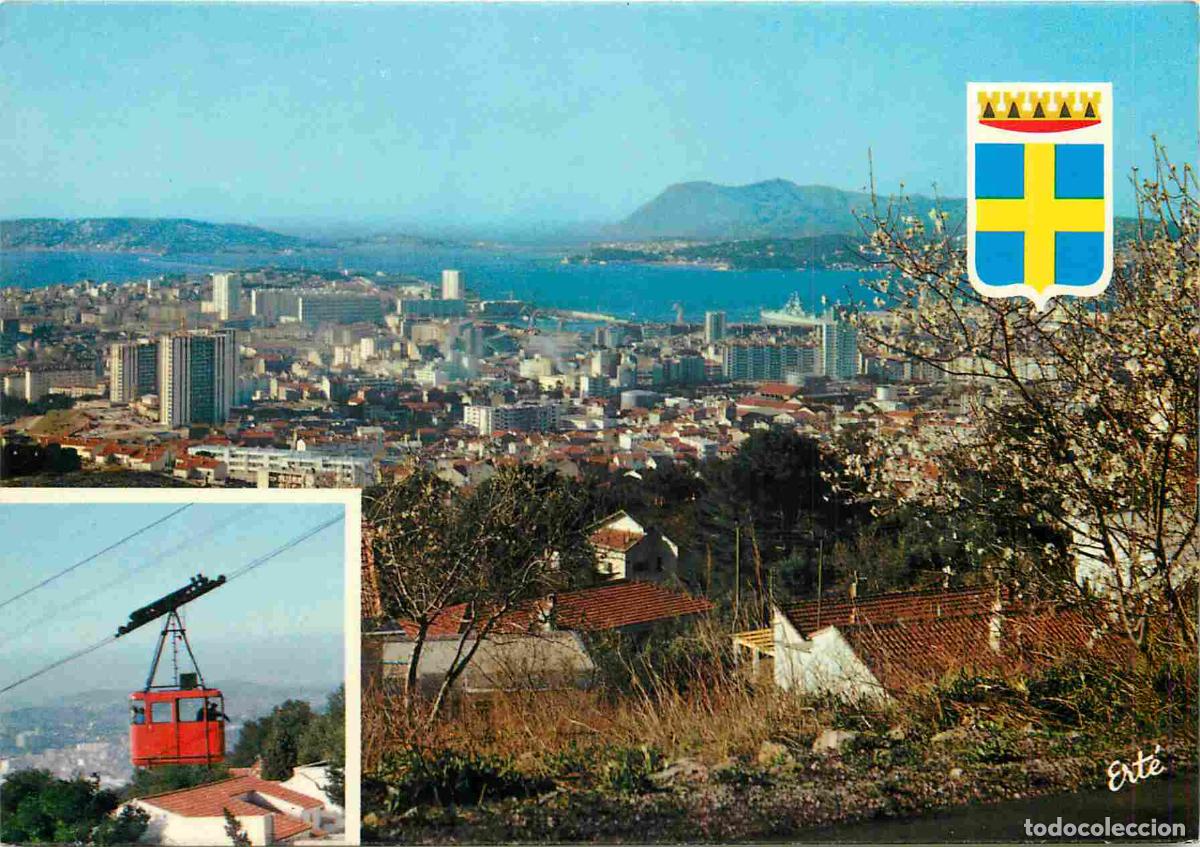 Postcards: Francia - Carte Postale - 83 - Toulon - Vue sur le centre de la ville et sur la rade prise de la cor