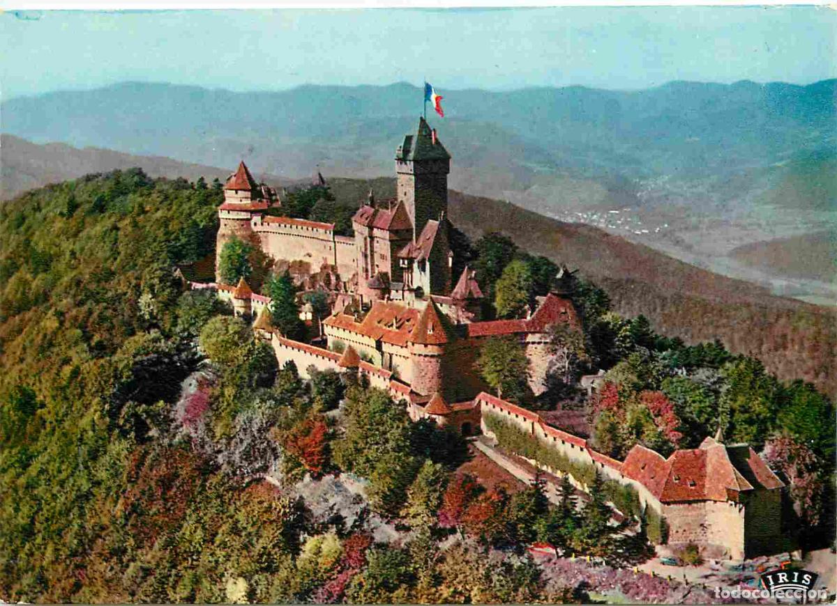 Postcards: Francia - Carte Postale - 67 - Orschwiller - Le chateau du haut-koenigsbourg - vue a&eacute;rienne - CPM -
