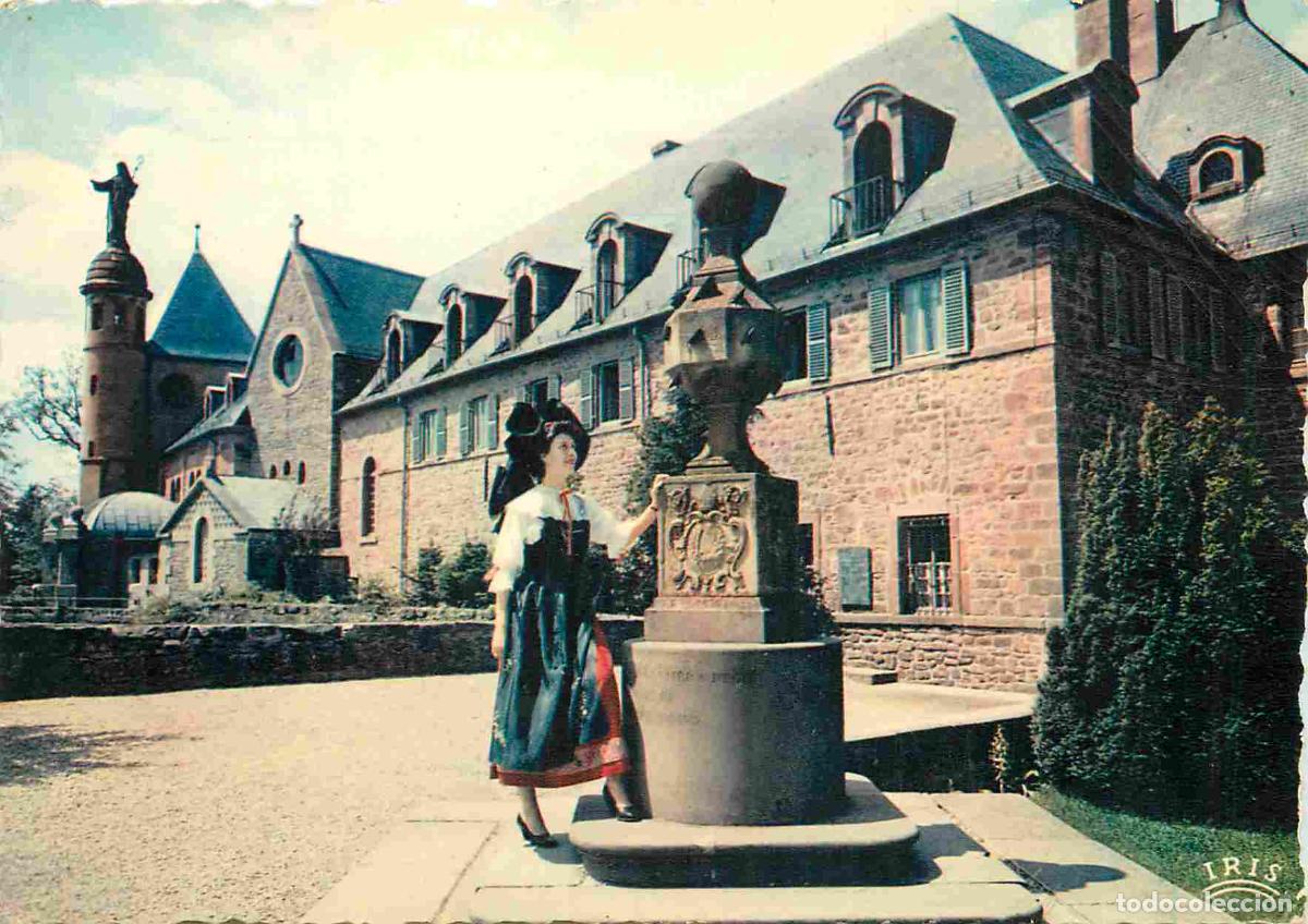 Postkarten: Francia - Carte Postale - 67 - Ottrott - Mont Sainte Odile - Folklore sc&egrave;ne et type - Carte dentel&eacute;e