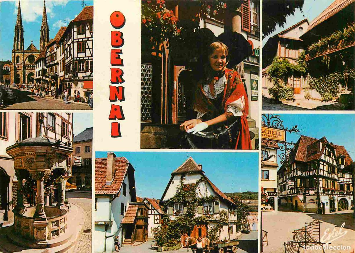 Postkarten: Francia - Carte Postale - 67 - Obernai - Multivues - La rue du Chanoine Gyss et l'&eacute;glise Saint-pierr