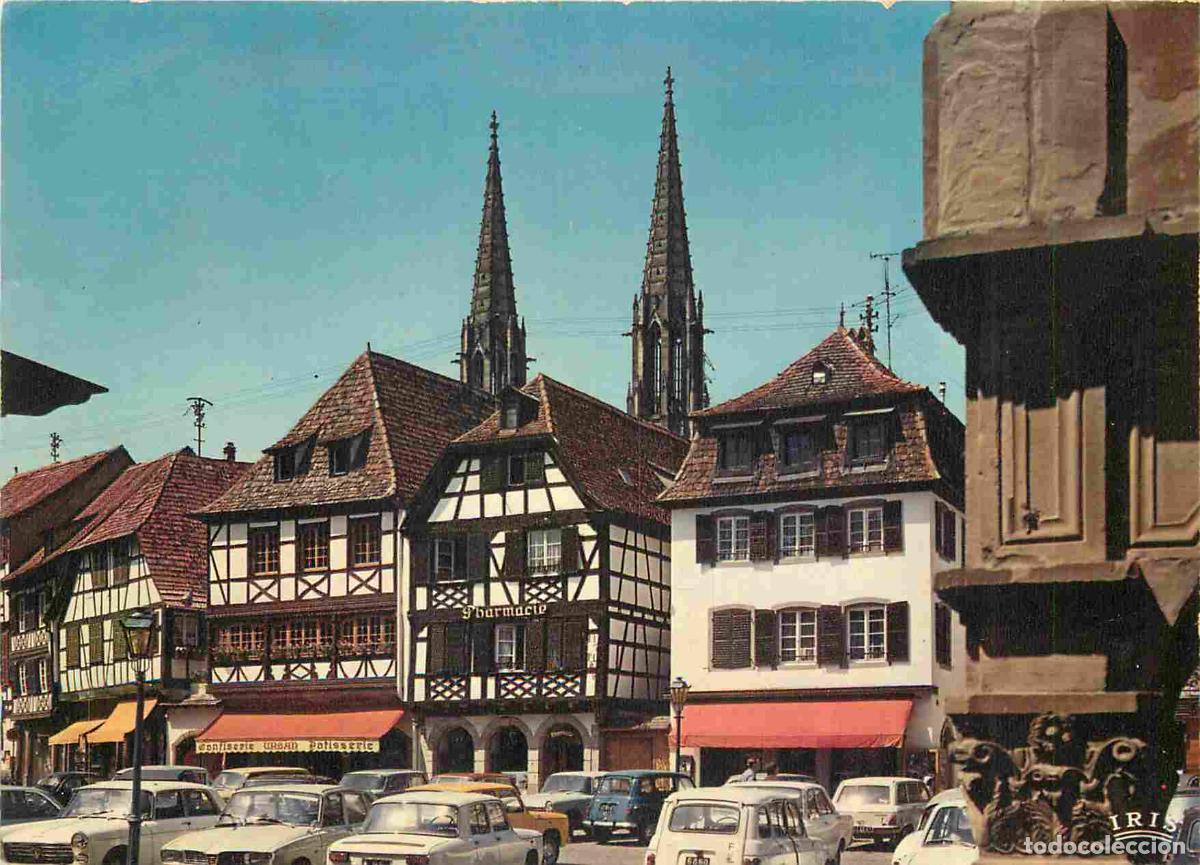 Postkarten: Francia - Carte Postale - 67 - Obernai - La place du march&eacute; - Automobiles - CPM - Voir Scans Recto-V