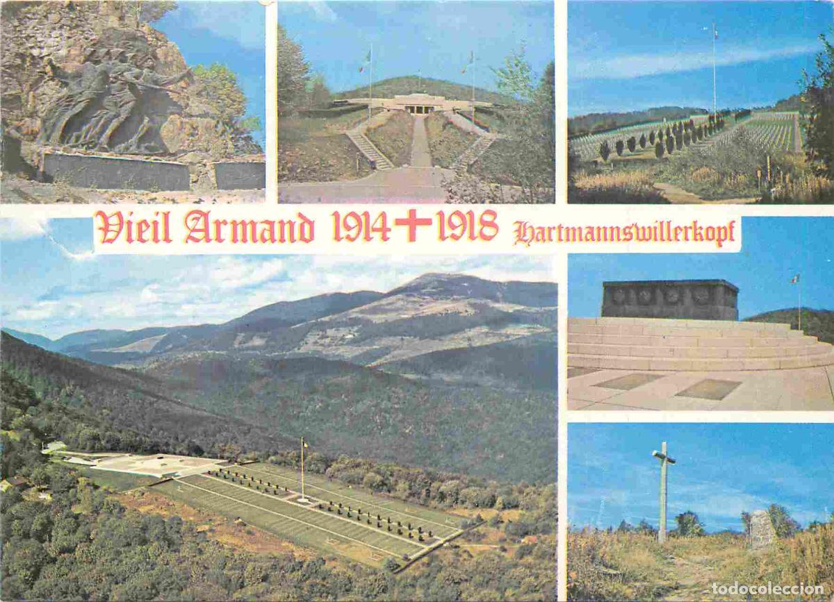 Postcards: Francia - Carte Postale - 68 - Vieil-armand - 1914-1918 monument national haut lieu de la guerre 191
