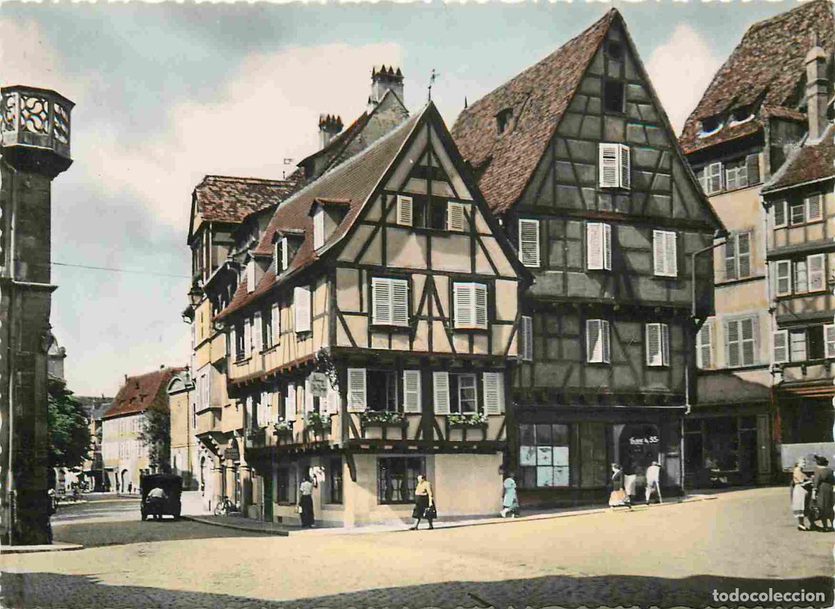 Postcards: Francia - Carte Postale - 68 - Colmar - La grand'rue l'auberge au fer rouge - Mention Photographie V