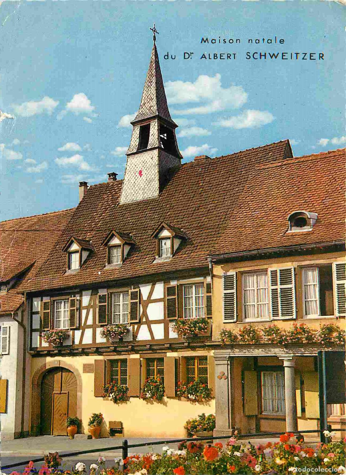 Postkarten: Francia - Carte Postale - 68 - Kaysersberg - Maison natale du Dr Albert Schweitzer n&eacute; &agrave; Kaysersberg