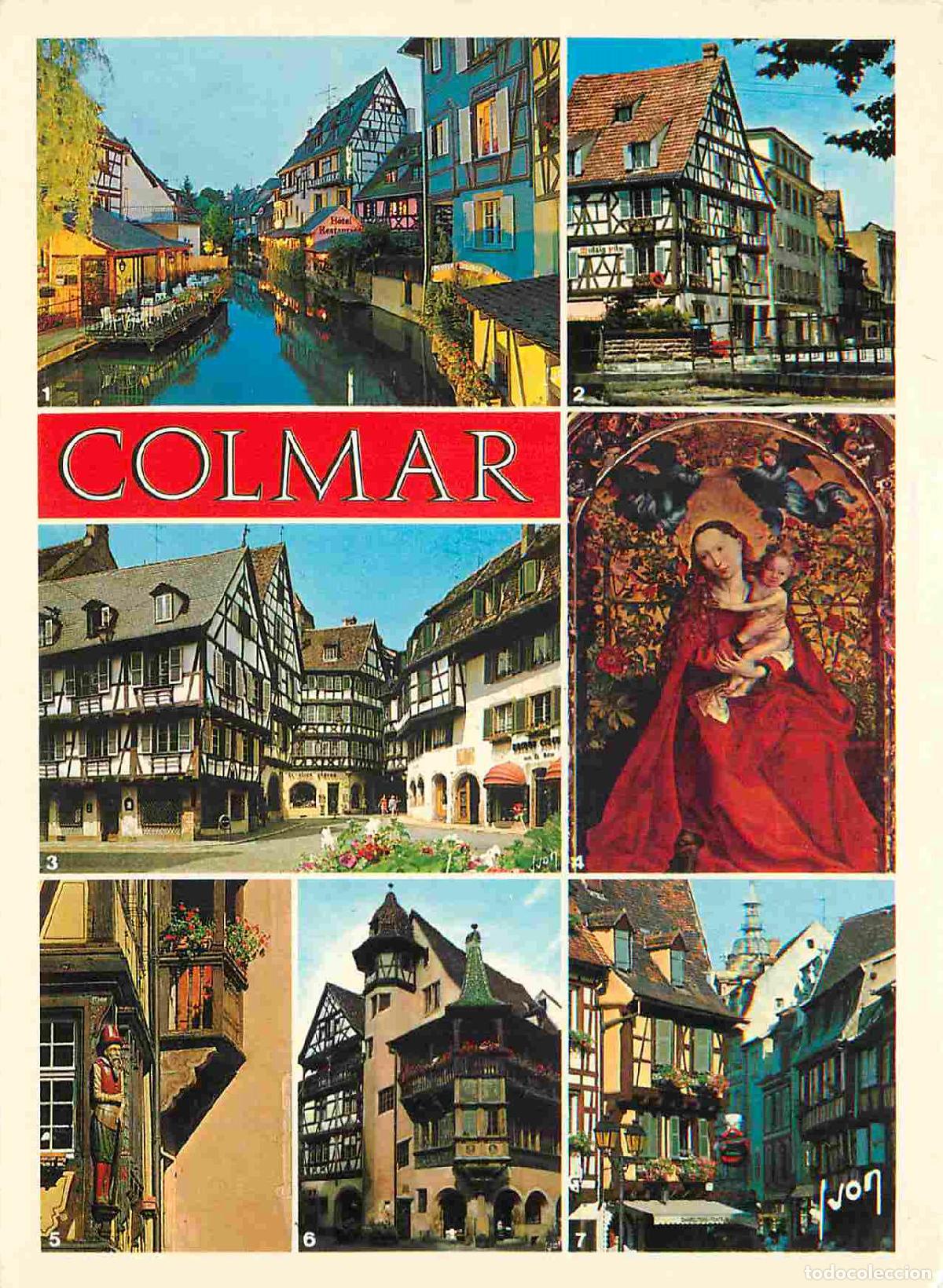 Postkarten: Francia - Carte Postale - 68 - Colmar - Multivues - La petite venise quai de la sinn rue des marchan