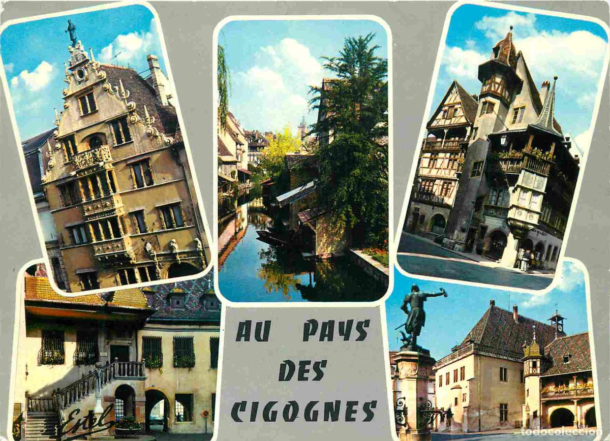 Postkarten: Francia - Carte Postale - 68 - Colmar - Multivues - La maison des t&ecirc;tes La petite venise La maison p