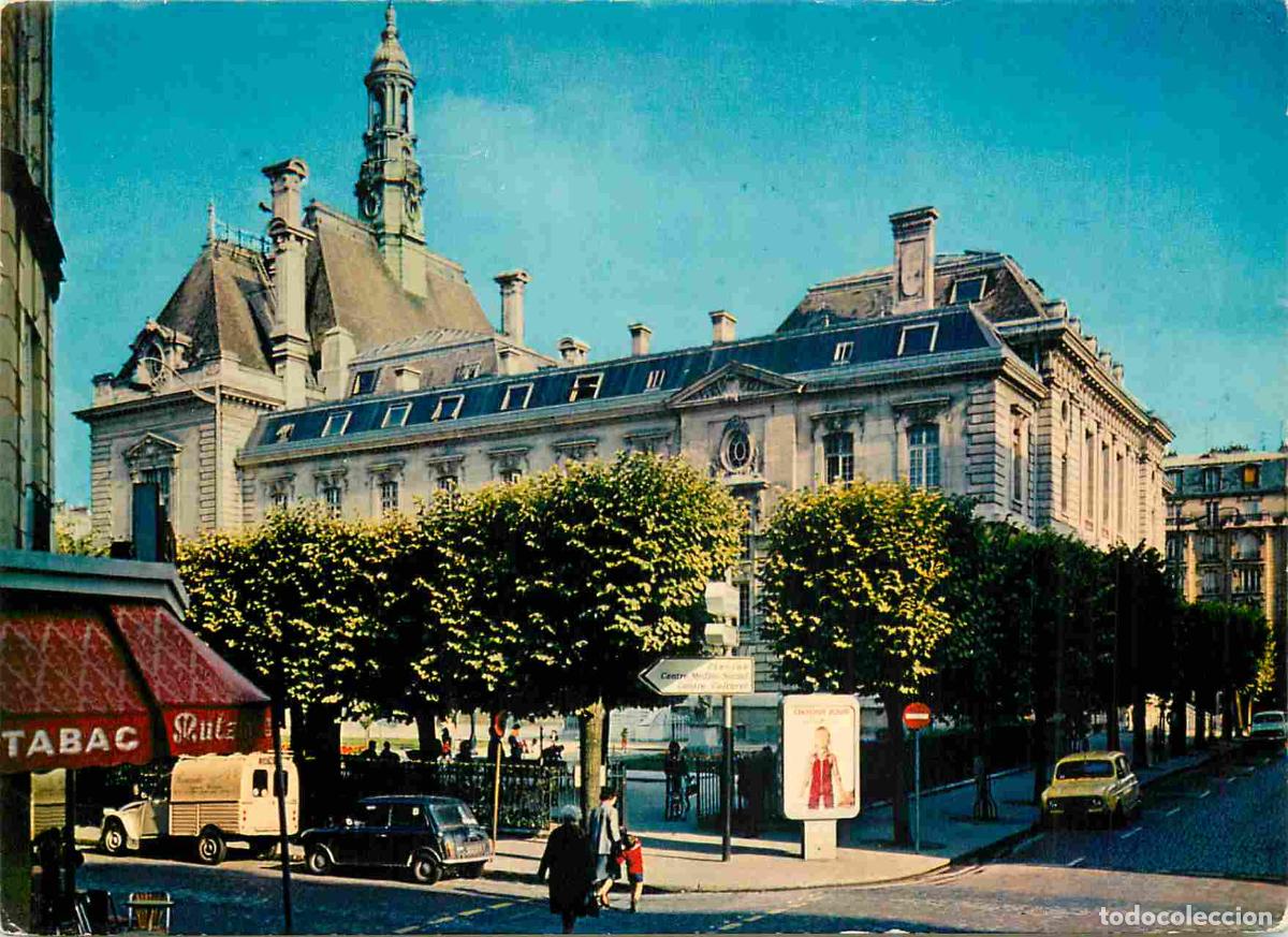 Postcards: Francia - Carte Postale - 92 - Levallois - H&ocirc;tel de ville - Automobiles - Tabac - CPM - Voir Scans R