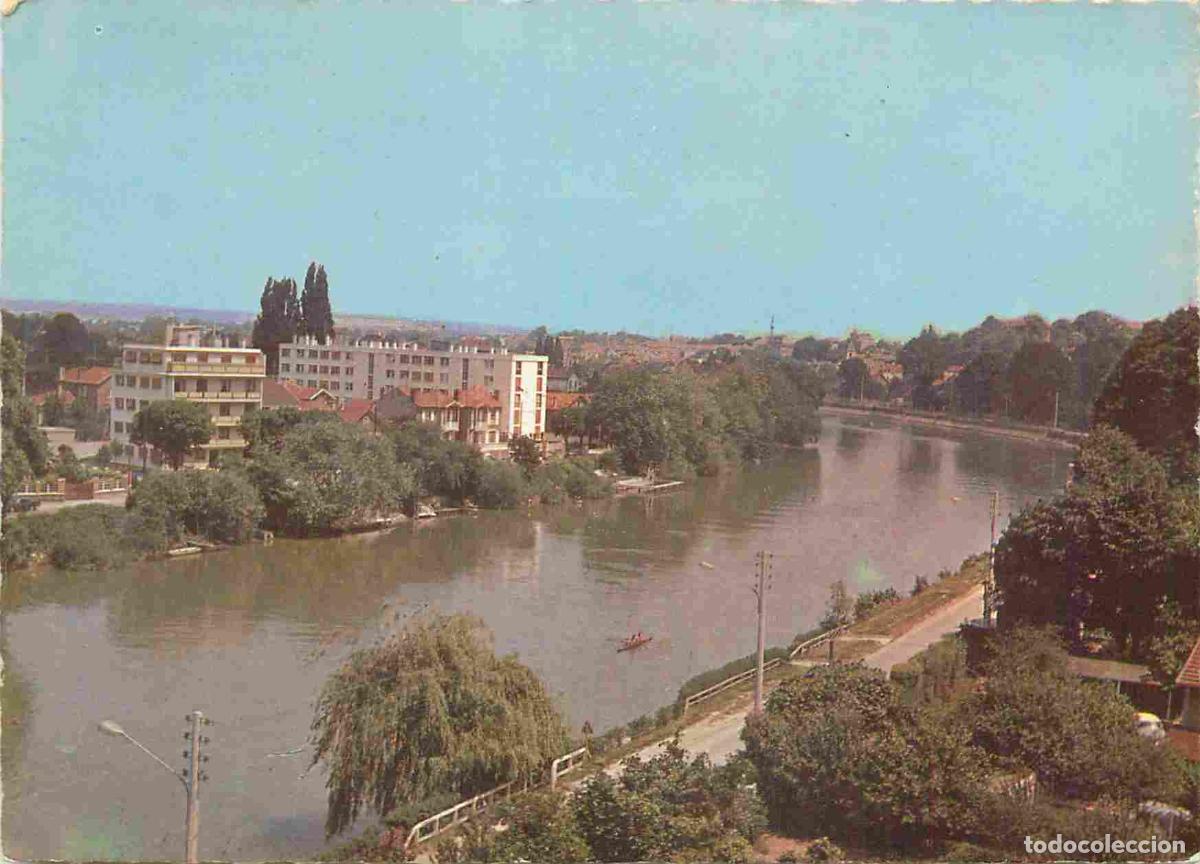 Postcards: Francia - Carte Postale - 94 - Le perreux-sur-marne - Les bords de la Marne - Carte dentel&eacute;e - CPSM