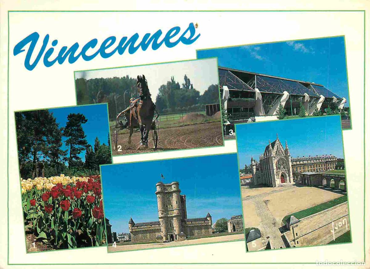 Postales: Francia - Carte Postale - 94 - Vincennes - Multivues - Ville fleurie L'hippodrome Le ch&acirc;teau - CPM -