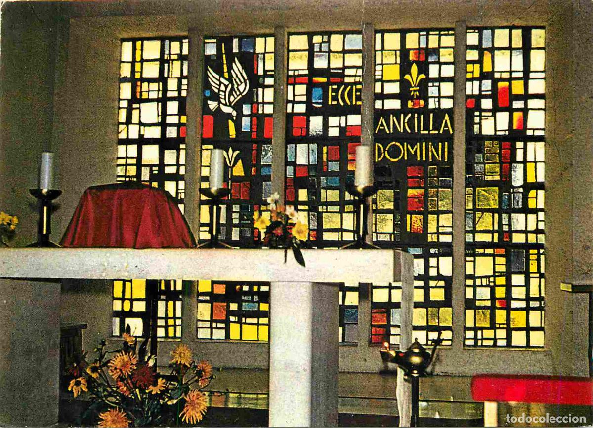 Postcards: Francia - Carte Postale - 94 - Thiais - Monastere de l annonciade - autel de la chapelle - Art Vitra
