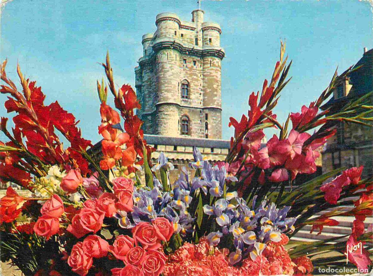 Postcards: Francia - Carte Postale - 94 - Vincennes - Le Ch&acirc;teau - Floralies internationales Paris 1969 - Fleur
