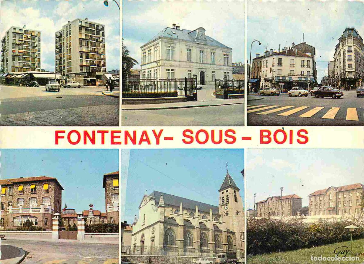 Postcards: Francia - Carte Postale - 94 - Fontenay-sous-bois - Multivues - Le carrefour des rigolots et la mair