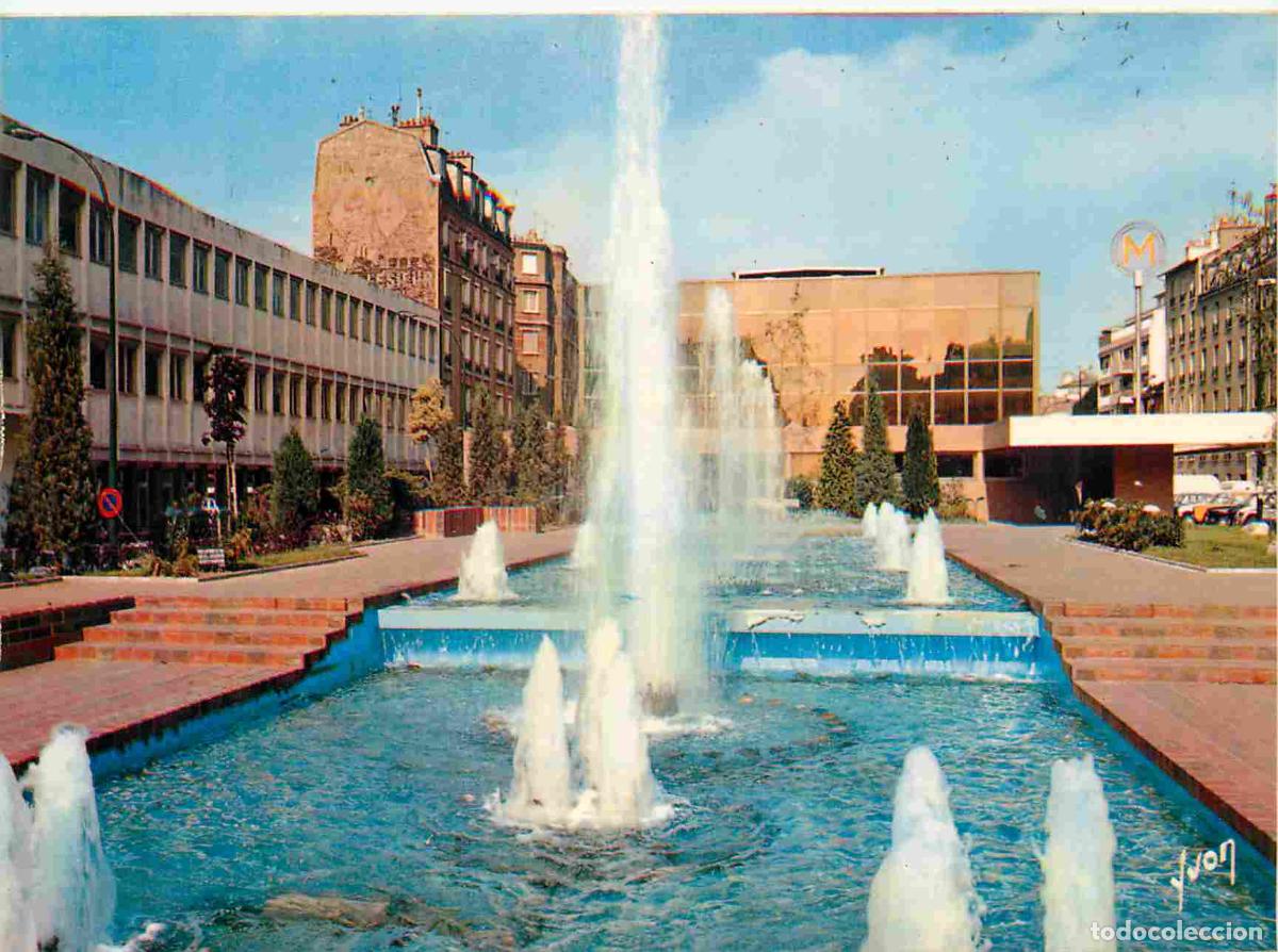 Postcards: Francia - Carte Postale - 94 - Vincennes - La gare du rer ses bassins ses jets d'eau - CPM - Voir Sc
