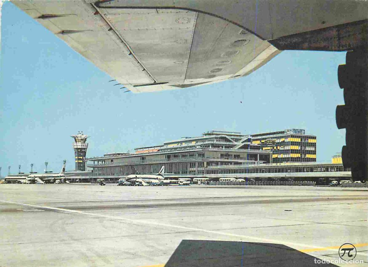 Postcards: Francia - Carte Postale - 94 - Orly - A&eacute;roport de Paris Orly - L'A&eacute;rogare sud et la tour de contr&ocirc;le