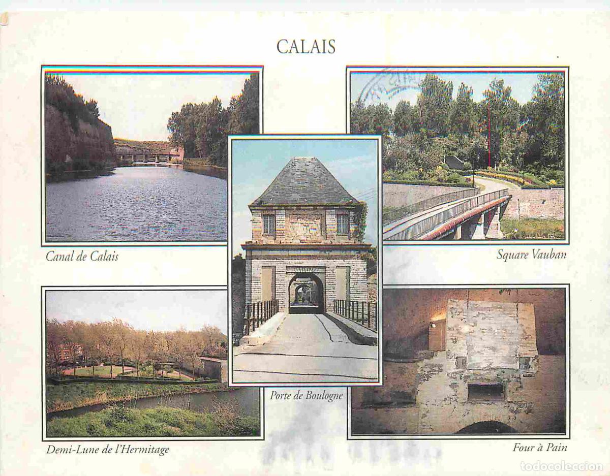Postcards: Francia - Carte Postale - 62 - Calais - Multivues - La citadelle canal de calais square vauban demi-