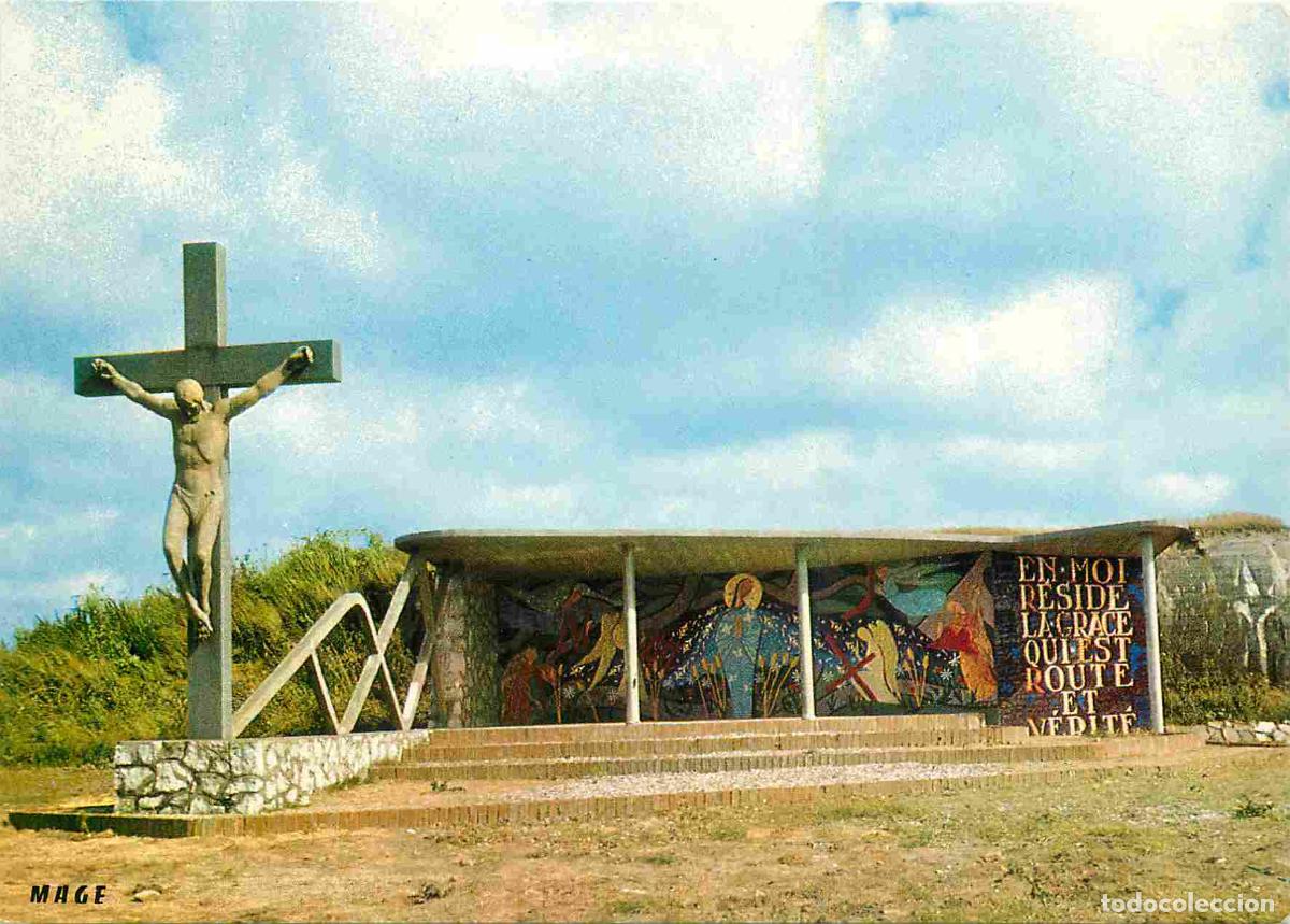 Postcards: Francia - Carte Postale - 62 - Audinghen - Le calvaire en moi r&eacute;side la gr&acirc;ce qui est route et v&eacute;rit