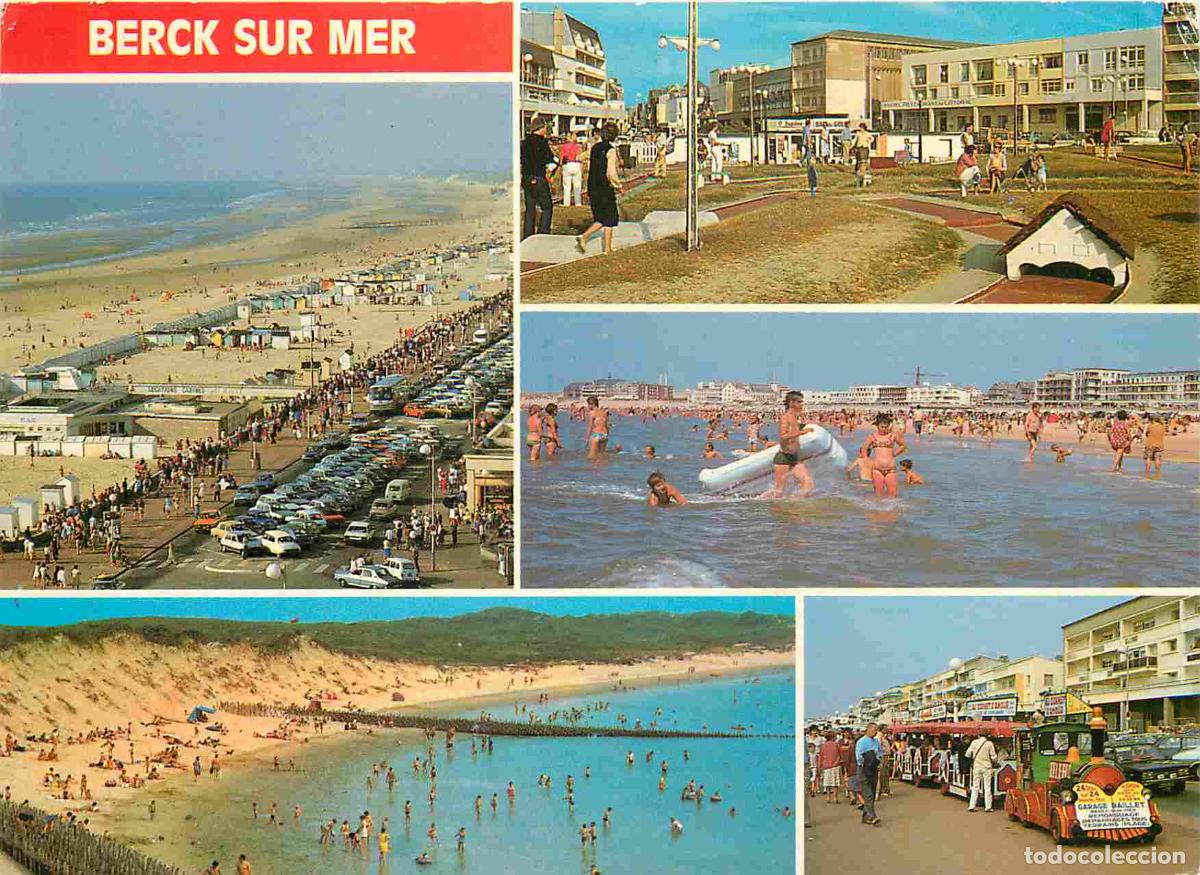 Postcards: Francia - Carte Postale - 62 - Berck-sur-mer - Multivues - La plage et l'esplanade parmentier la pla