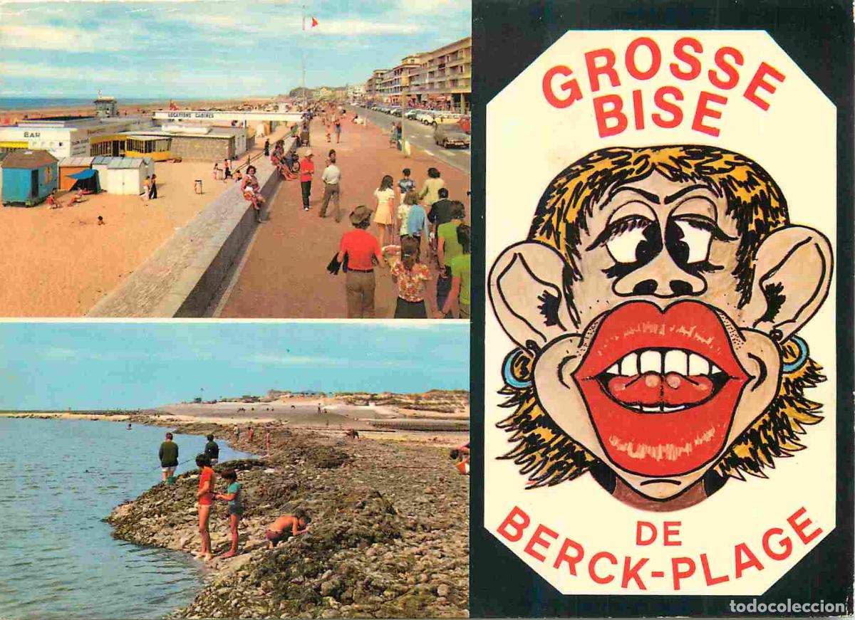 Postcards: Francia - Carte Postale - 62 - Berck-plage - Grosse bise de berck-plage - Multivues - l'esplanade et