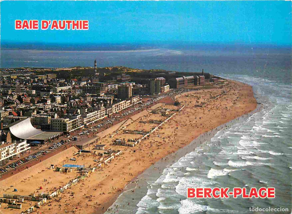 Postcards: Francia - Carte Postale - 62 - Berck-plage - La magnifique plage de la c&ocirc;te d opale et la baie de l
