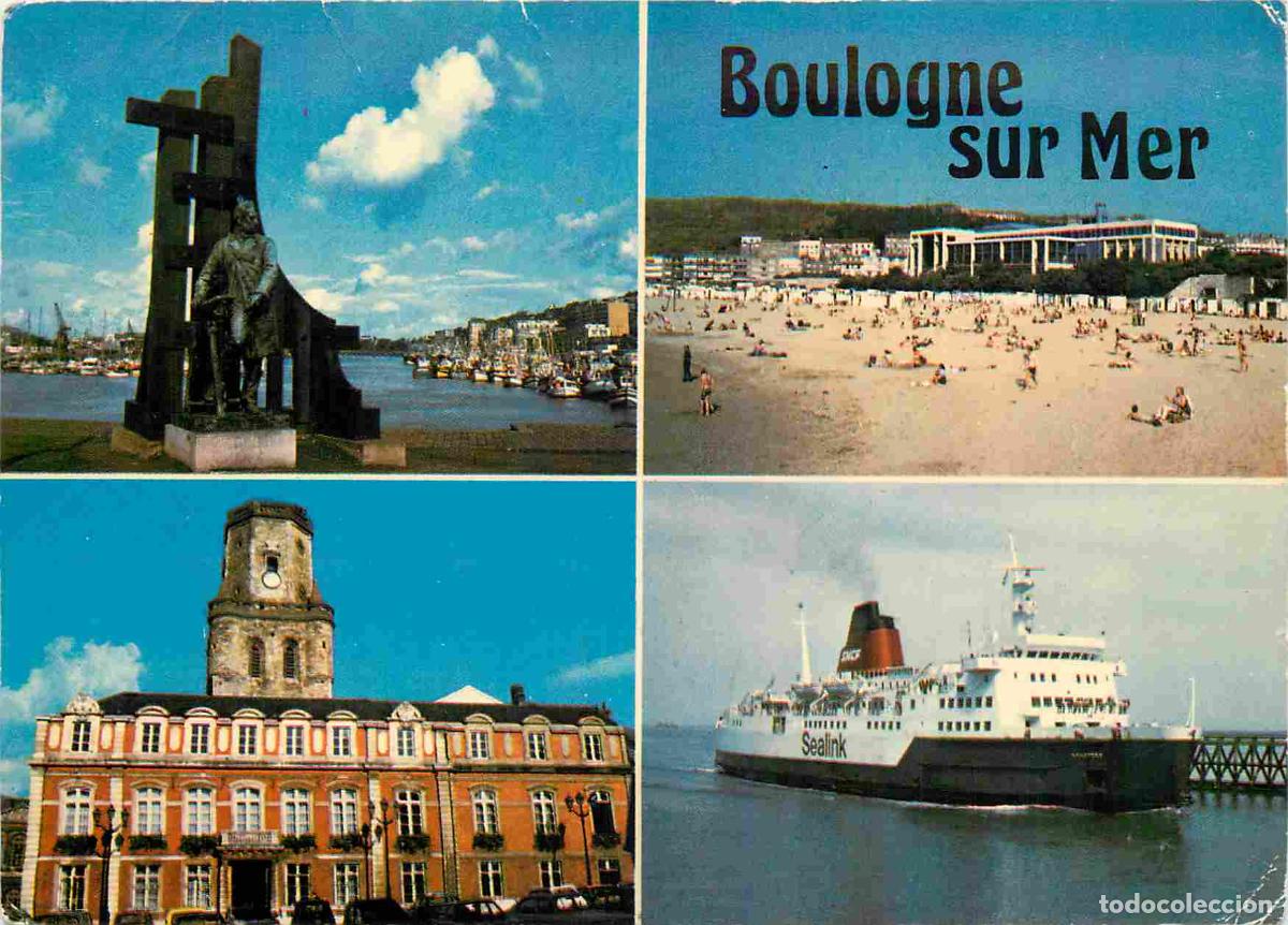 Postcards: Francia - Carte Postale - 62 - Boulogne-sur-mer - Multivues - Vue g&eacute;n&eacute;rale Port avec la statue de Fr