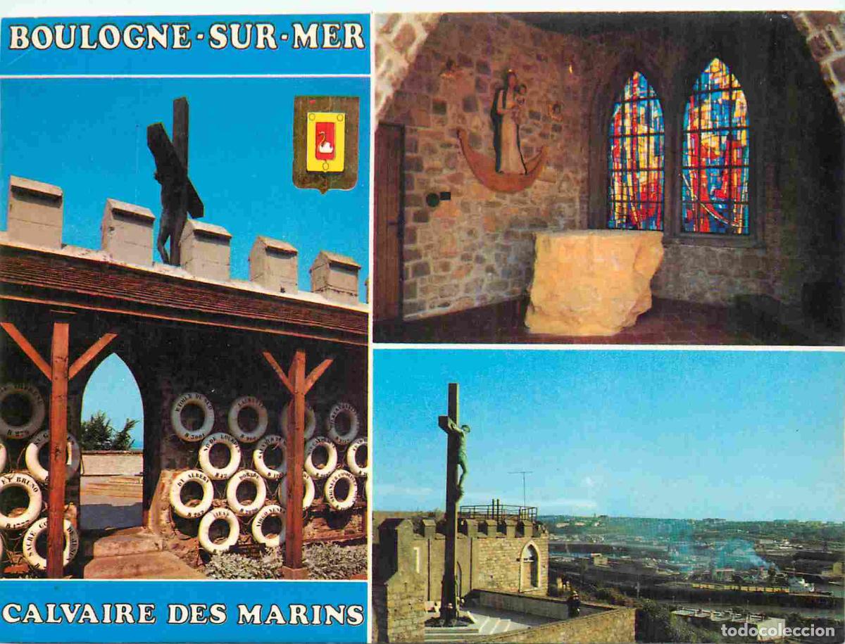 Postcards: Francia - Carte Postale - 62 - Boulogne-sur-mer - Calvaire des marins avec la chapelle - Multivues -